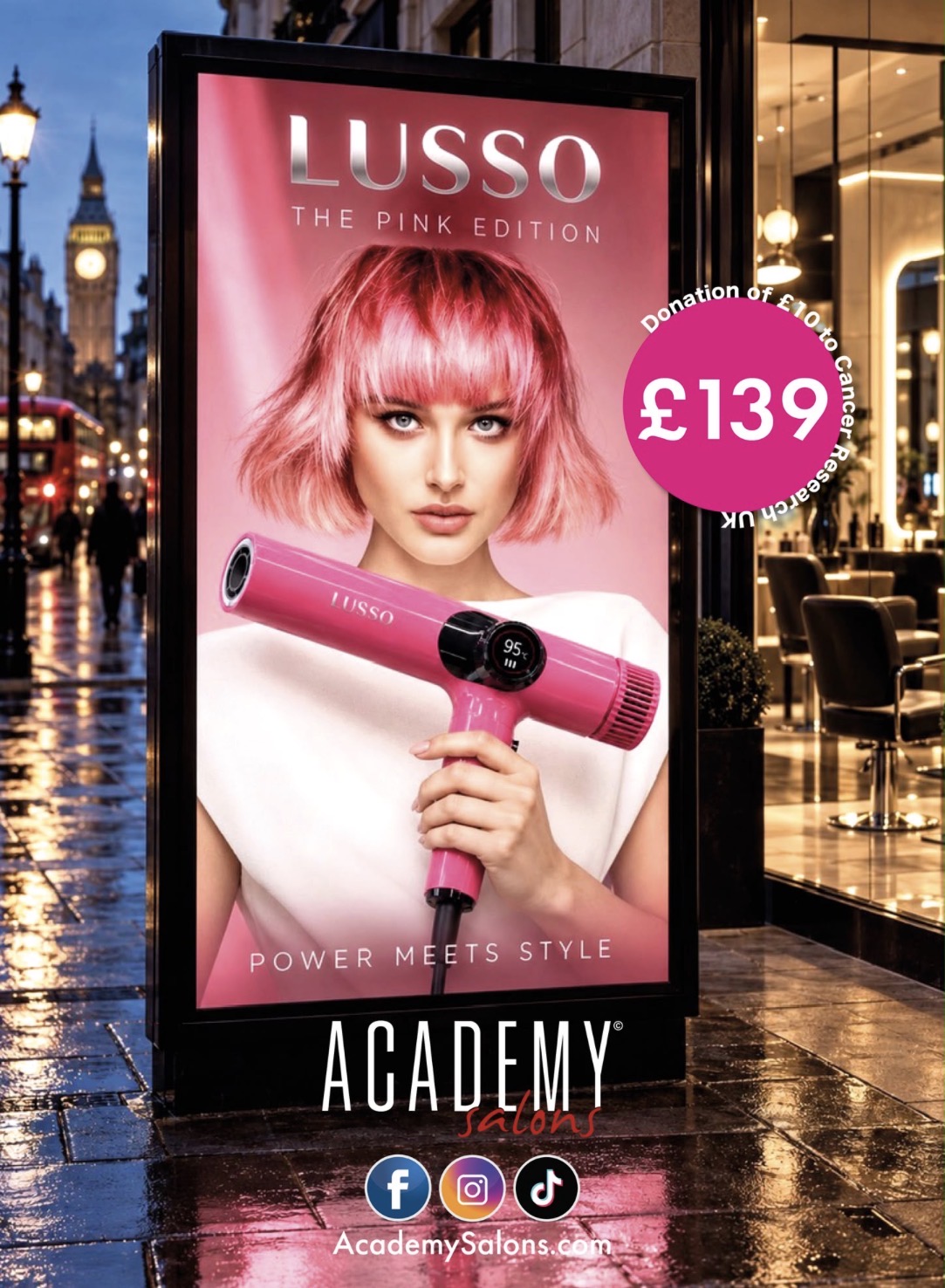 Meet The Pink Edition LUSSO Hair Dryer!