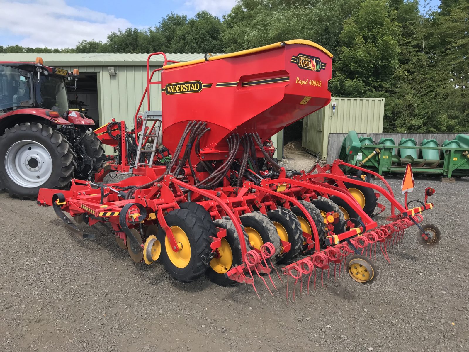 For sale 2009 Vaderstad Rapid 400S 4m 4057ha minimum till drill