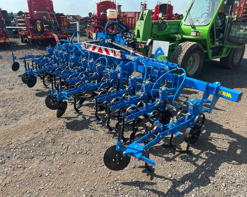 Used Carre Econet SGI 12 Row Inter-row Cultivator c/w Spray application