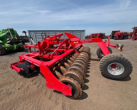 Heva 4.5m Hyd Fold Disc Roller Contour