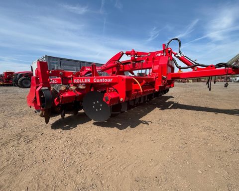 Heva 4.5m Hyd Fold Disc Roller Contour