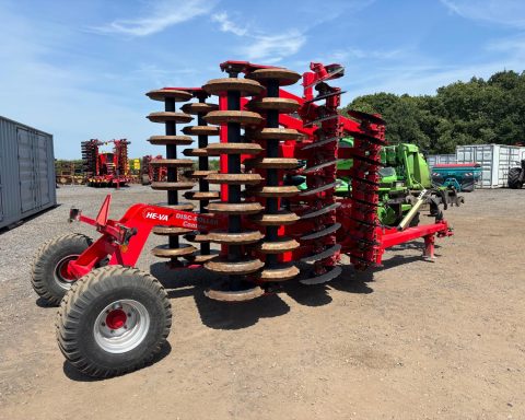 Heva 4.5m Hyd Fold Disc Roller Contour