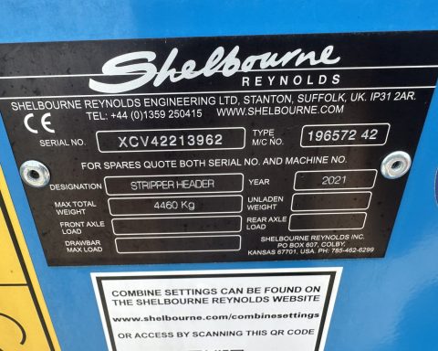 Shelbourne Reynolds XCV 42′ / 12.6m Stripper Header