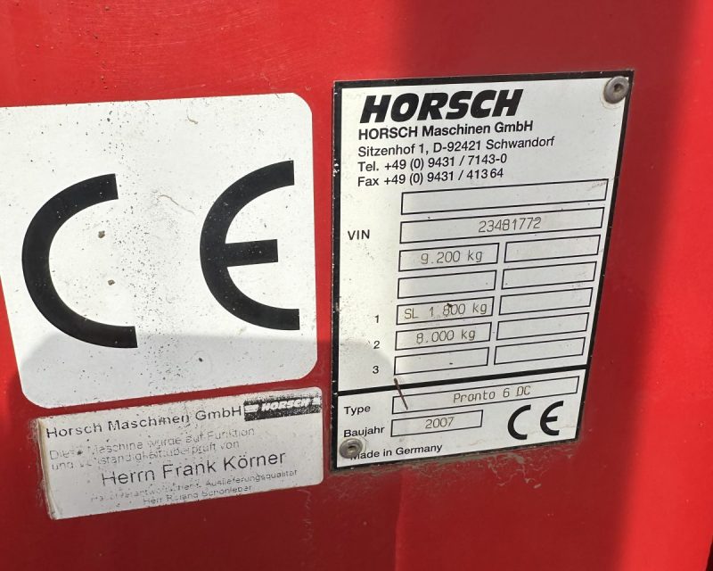 Horsch Pronto 6DC