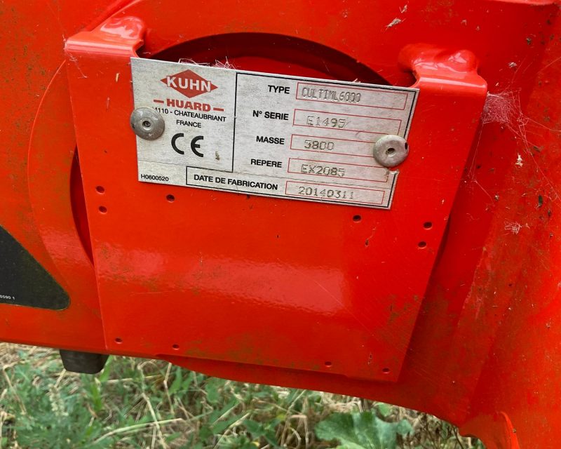 Kuhn Cultimer 6000 L Cultivator
