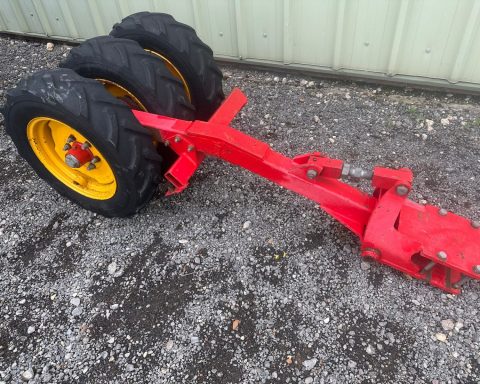 Vaderstad RDA drill wing support wheels