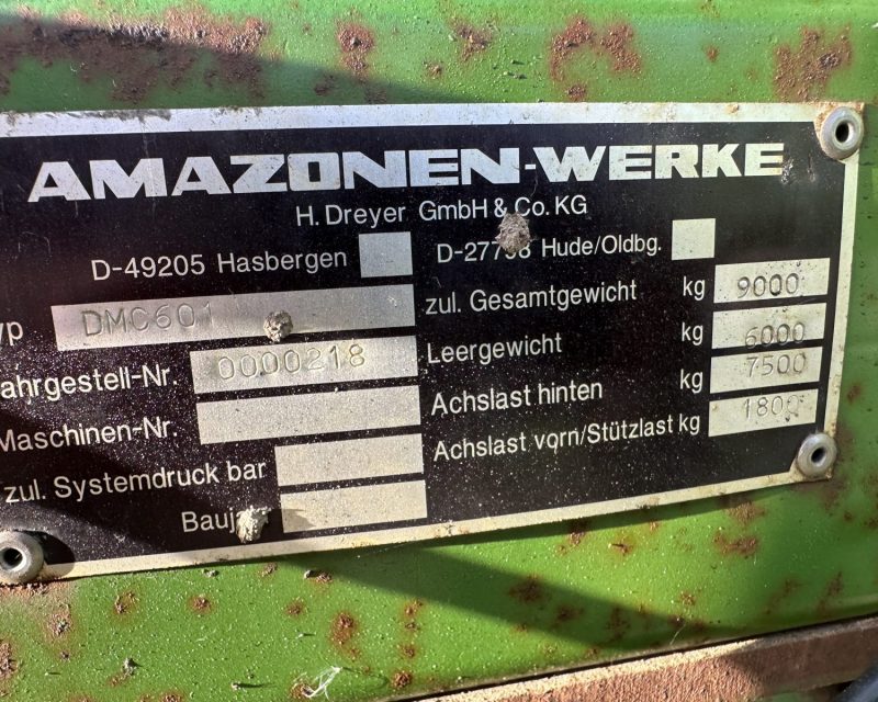 Amazone Primera DMC 601