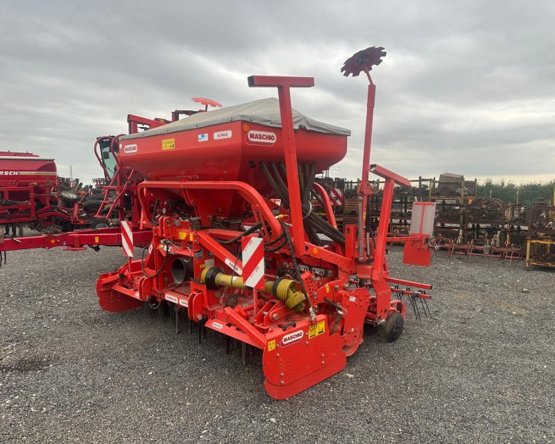 Maschio 3m Power Harrow / Drill Combination (Un-used)