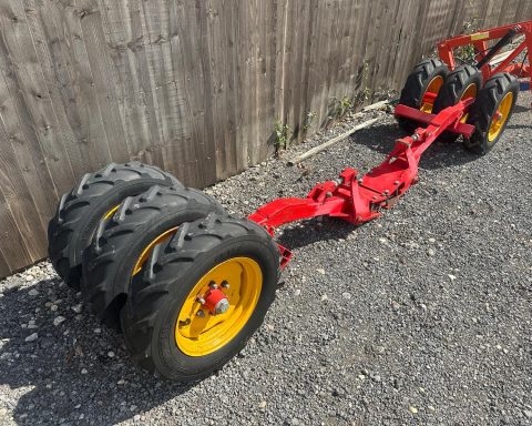 Vaderstad RDA drill wing support wheels