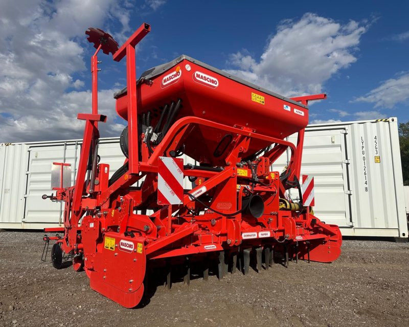 Maschio 3m Power Harrow / Drill Combination (Un-used)