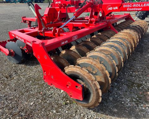 HE-VA 4.5m Hyd Fold Disc Roller Contour