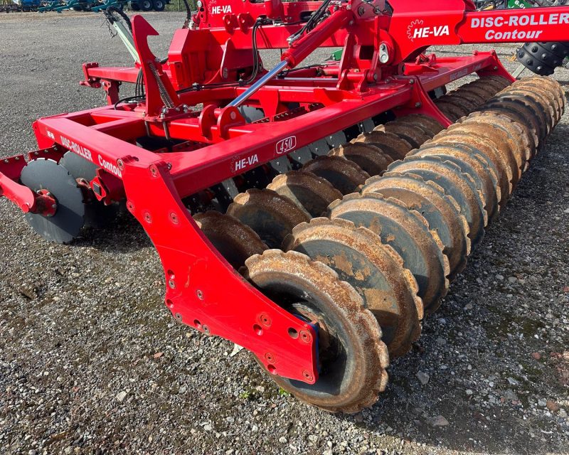 HE-VA 4.5m Hyd Fold Disc Roller Contour