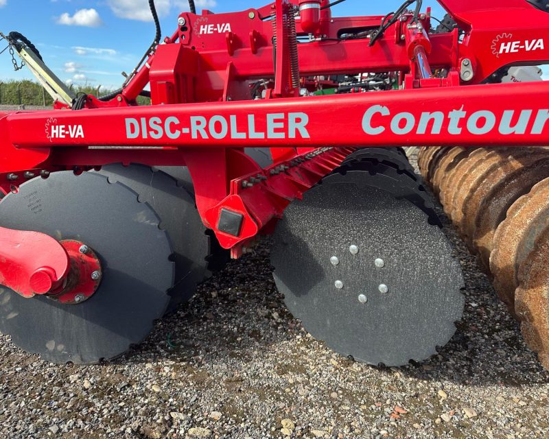 HE-VA 4.5m Hyd Fold Disc Roller Contour