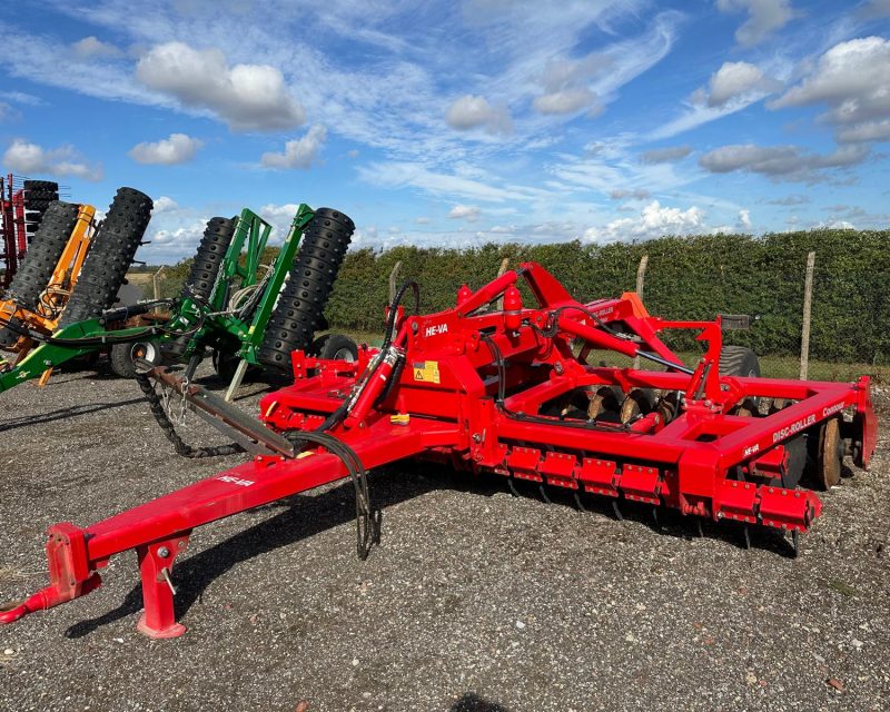 HE-VA 4.5m Hyd Fold Disc Roller Contour