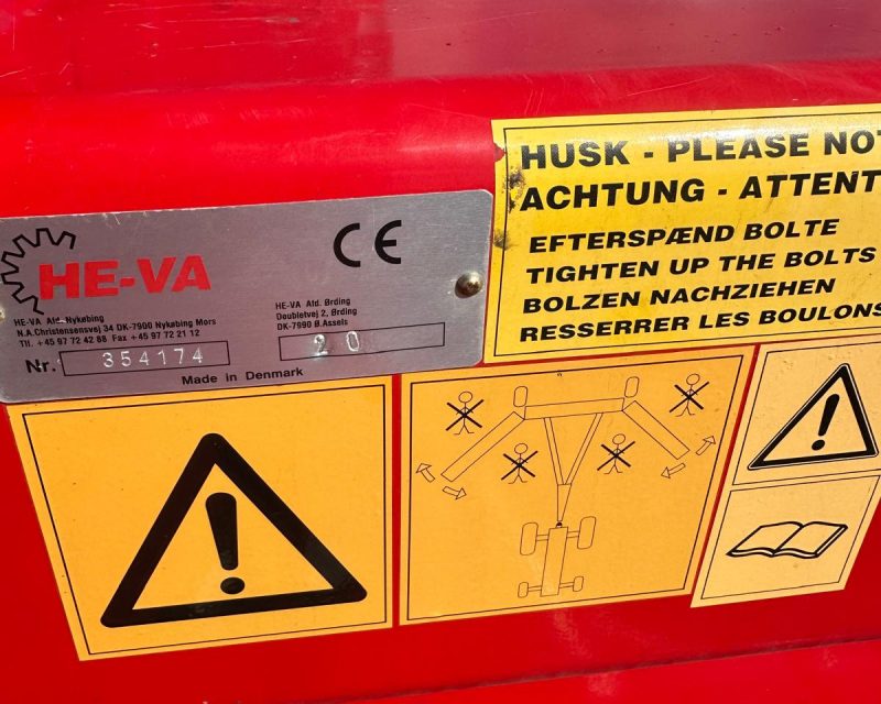 HE-VA 4.5m Hyd Fold Disc Roller Contour