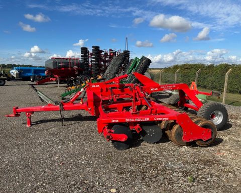 HE-VA 4.5m Hyd Fold Disc Roller Contour