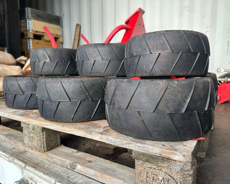 Mzuri wide press wheels for Pro-Till drill