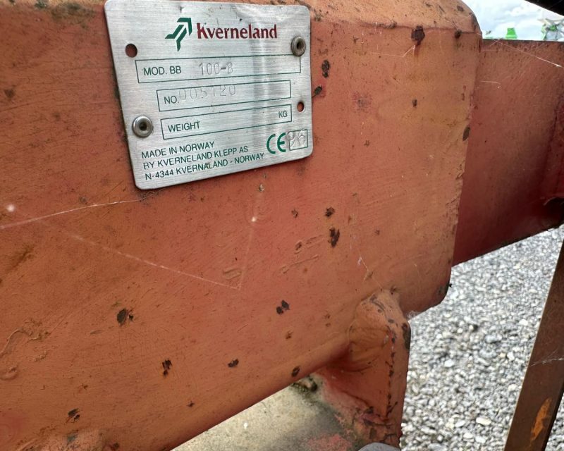 Kverneland BB 100-8 7f plough