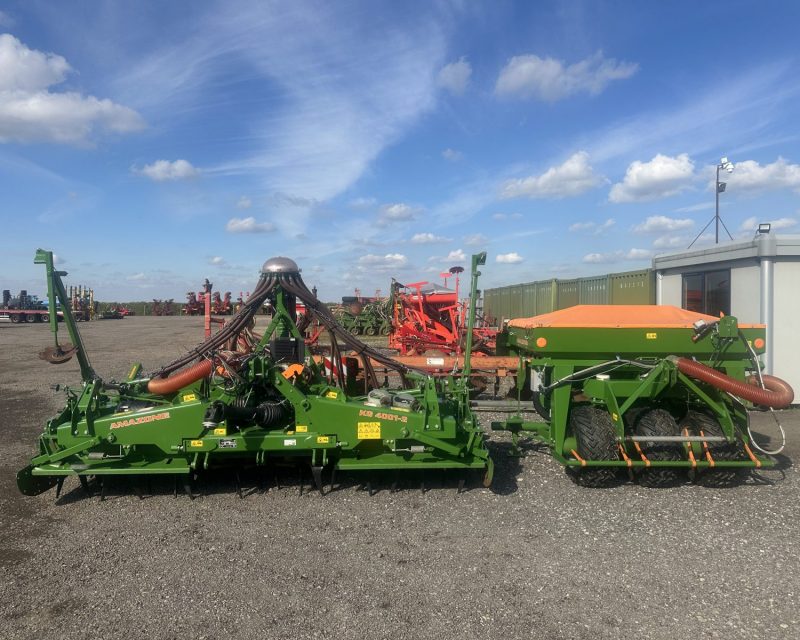 Amazone KG 4001-2 & Avant Profi 4m