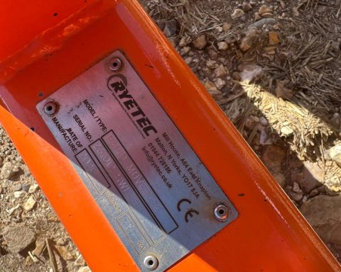 Ryetec Telescopic Handler machinery moving attachment