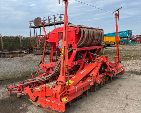 Kuhn 4m Power harrow / drill combination