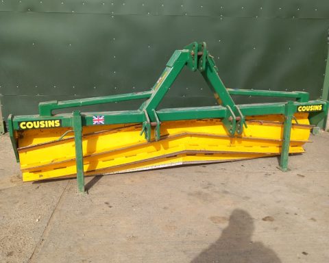 Cousins 3.2m Crop Check Front Mounted Crimper Roller