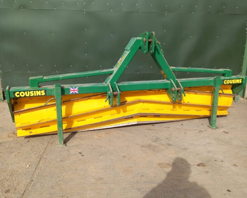 Cousins 3.2m Crop Check Front Mounted Crimper Roller