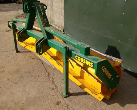 Cousins 3.2m Crop Check Front Mounted Crimper Roller