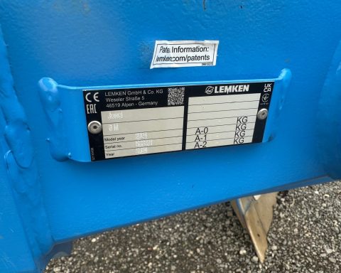 Lemken Juwel 8M 5F plough
