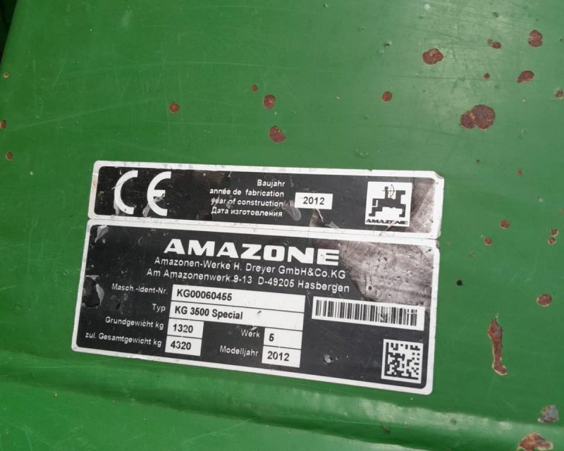 Amazone 3.5m Power Harrow Drill Combination