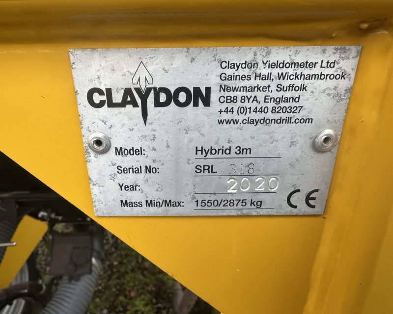 Claydon Hybrid 3m auto-reset