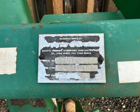 Cousins 4m rigid front press c/w razor rings & springboard levelling system