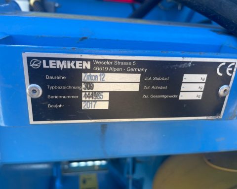 LEMKEN Solitair-9 300DS 150 & Zirkon-12 300