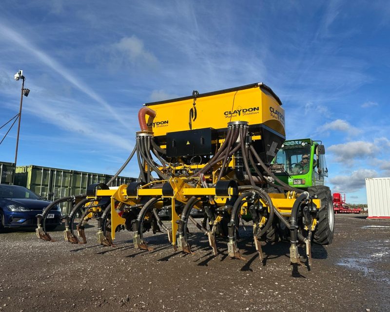 Claydon 4m Hybrid Fertiliser drill