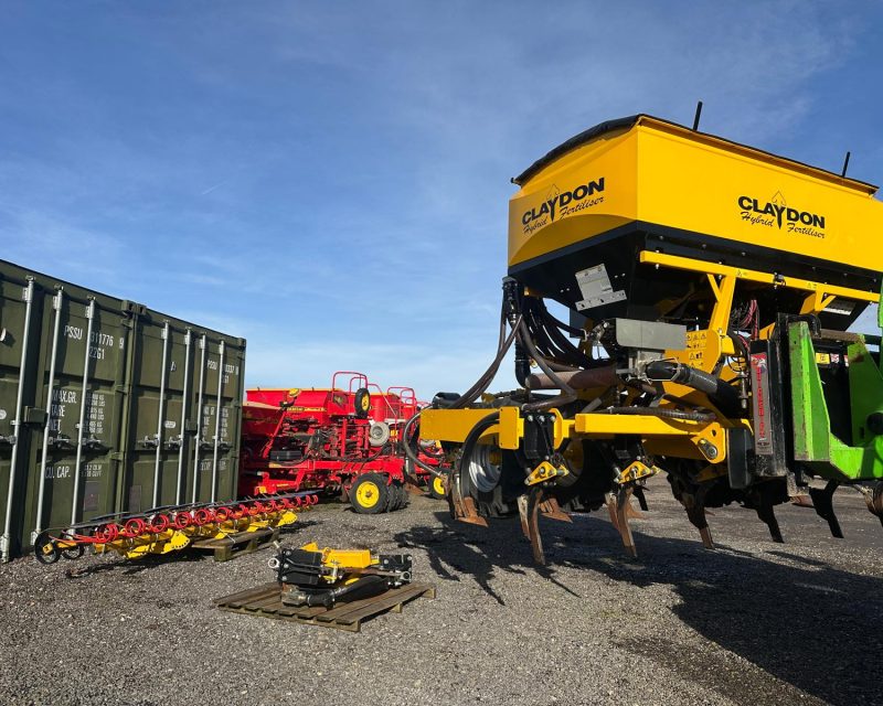 Claydon 3.5m Hybrid Fertiliser drill