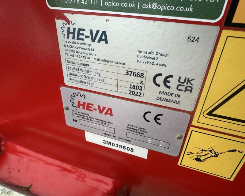 He-va Stealth 300 6 leg subsoiler