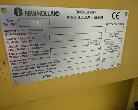 New Holland CSX 7080 HarveStar