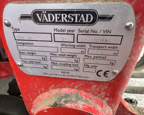 Vaderstad Tempo TPV 12
