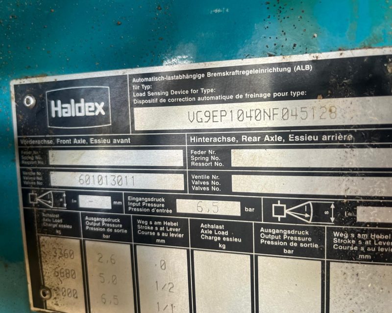 Sulky XT130 trailed fertiliser spreader