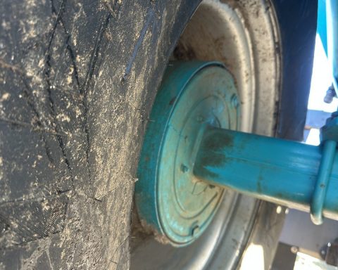 Sulky XT130 trailed fertiliser spreader