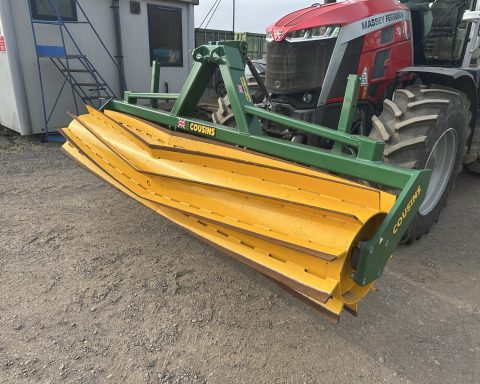 Cousins 3.2m Crop Check Front Mounted Crimper Roller
