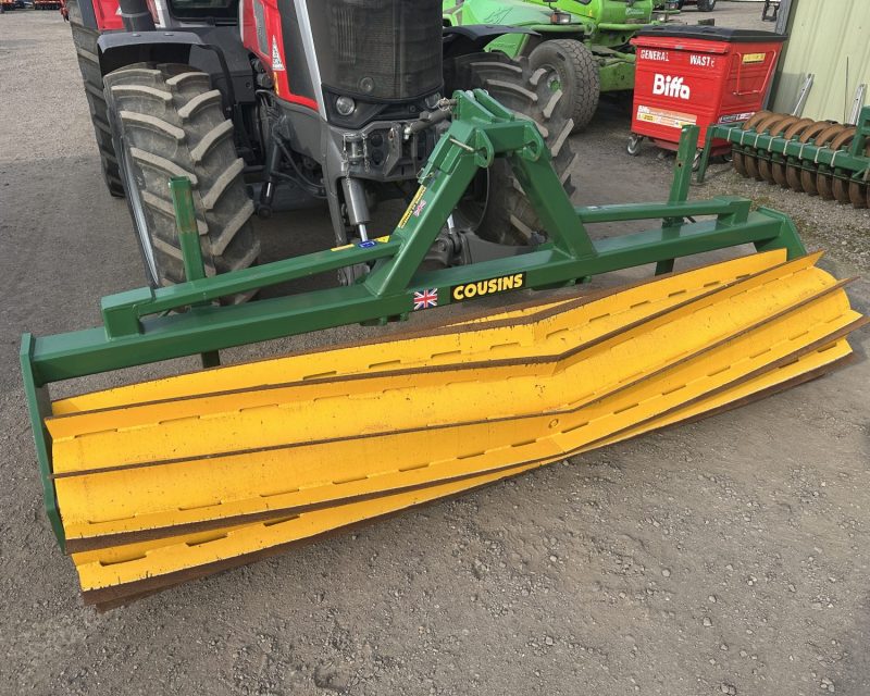 Cousins 3.2m Crop Check Front Mounted Crimper Roller