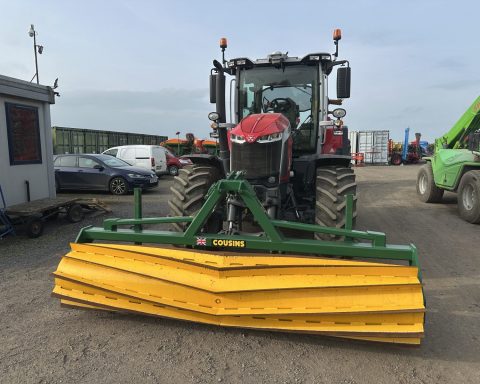 Cousins 3.2m Crop Check Front Mounted Crimper Roller