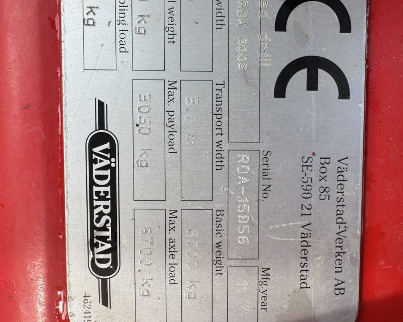 Vaderstad Rapid RDA 600S