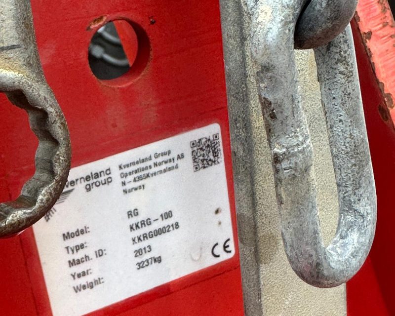 Kverneland RG100 7 FURROW