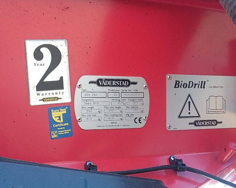 Vaderstad Carrier CR 820