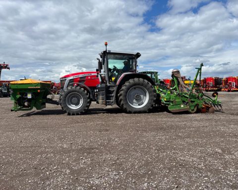 Amazone KG 4001-2 c/w PS 403-2 RoTeC disc coulter bar