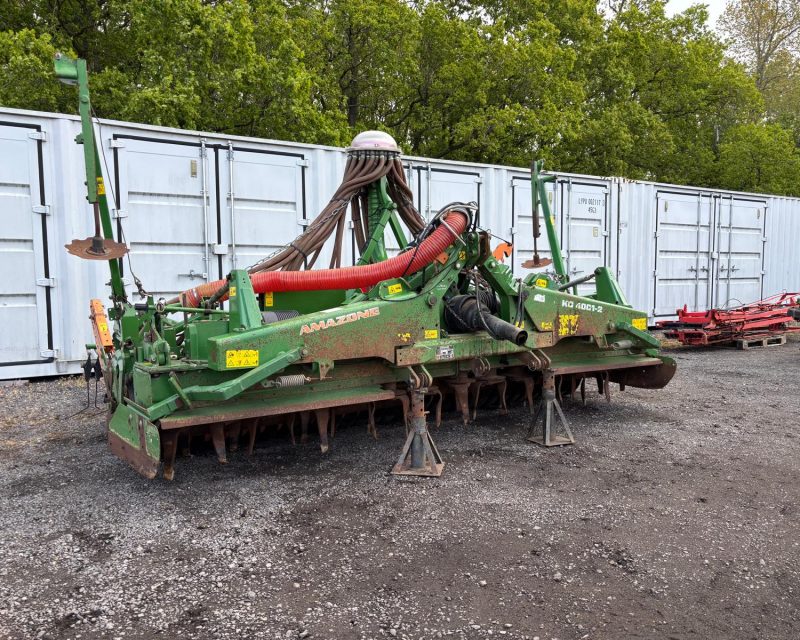 Amazone KG 4001-2 c/w PS 403-2 RoTeC disc coulter bar