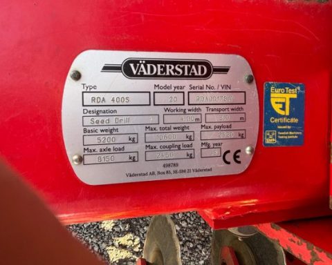 Vaderstad Rapid RDA 400S