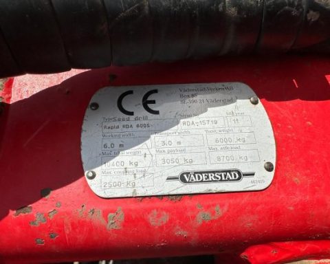 Vaderstad Rapid RDA 600s